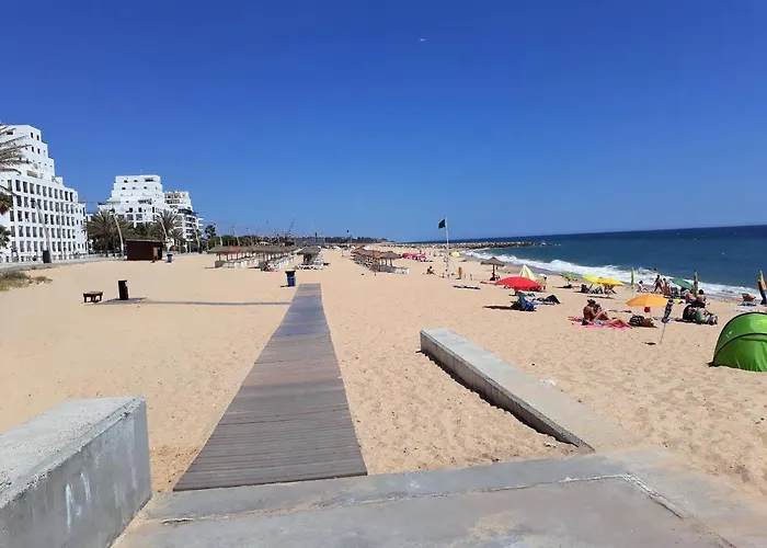 Varandas Do Mar 3- Remodelado, Wifi, 150mt Quarteira